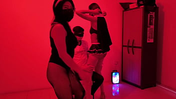 Sluts stepsist seduce their stepbrother to make him horny at his college celebration