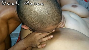 A fat girl with a huge and creamy pussy only gives her ass to the endowed guy