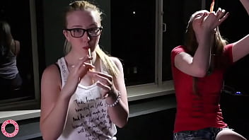 Lesbians samantha rone & isabella darling eat gum nipples and pussies