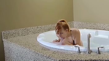 Kesha looking throats confetti dildo in the hot tub time machine