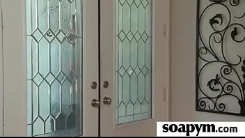 A very hot soapy handjob 1