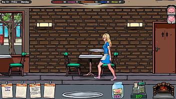 Jenny serves clients but what she really wants to serve is their big cocks