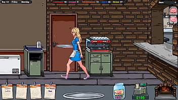 Jenny serves clients but what she really wants to serve is their big cocks