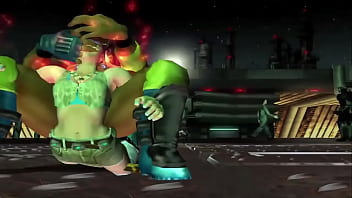 King grabs julia tekken tag