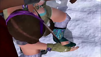 King grabs julia tekken tag