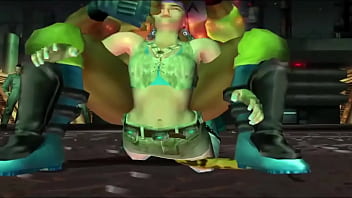 King grabs julia tekken tag