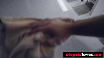 Watch him fall under his busty stepsister's spell