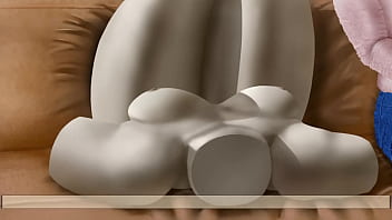 Fondling And Getting A Footjob From Marble A Silent Statue thumbnail