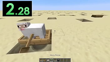 Going sheep style in minecraft