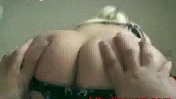 This blond does a nice strip and lapdance for birthday present