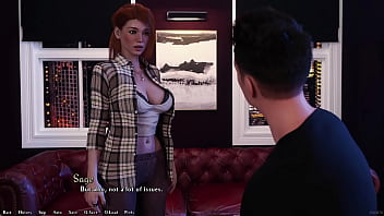 Being a dik #225 busty red head plans her future with me