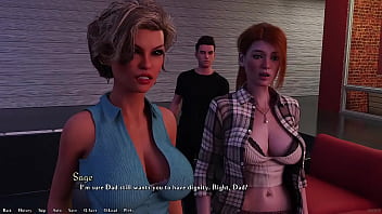 Being a dik #225 busty red head plans her future with me