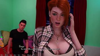 Being a dik #225 busty red head plans her future with me