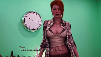 Being a dik #225 busty red head plans her future with me