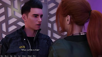 Being a dik #225 busty red head plans her future with me