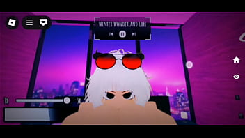 Kiwi me folla duro en roblox y saca mi semen en ella