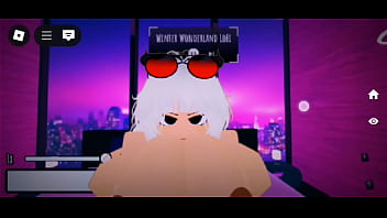 Kiwi me folla duro en roblox y saca mi semen en ella