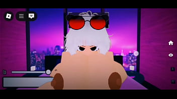 Kiwi me folla duro en roblox y saca mi semen en ella