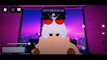 Kiwi me folla duro en roblox y saca mi semen en ella