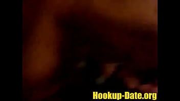 Interracial white amateur hookup blows and swallows for bbc cum