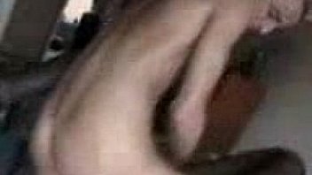 Old milf fucked by two young guys