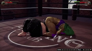 Jennifer vs bolda nf3d female mma femdom combat