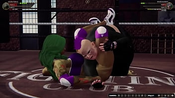 Jennifer vs bolda nf3d female mma femdom combat