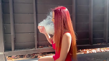 Long hair big boobs artemisia love sexy smoker