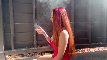 Long hair big boobs artemisia love sexy smoker