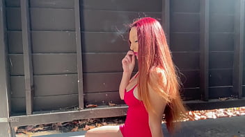 Long hair big boobs artemisia love sexy smoker