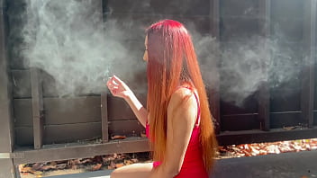 Long hair big boobs artemisia love sexy smoker