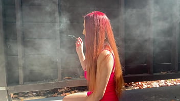 Long hair big boobs artemisia love sexy smoker