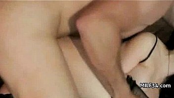 Horny big tit blonde milf nails a stud