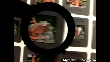 Nasty blonde bitch in sexy red panties