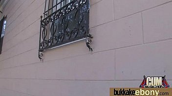 Ebony Gets Group Cumshots 10 thumbnail