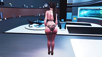 Lustful asian eve dance for you in sexy lingerie inside deluxe apartments