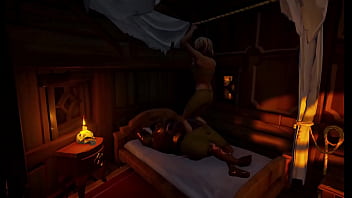 Happy sailor gets satisfied in sea of thieves