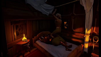 Happy sailor gets satisfied in sea of thieves