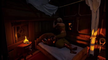 Happy sailor gets satisfied in sea of thieves