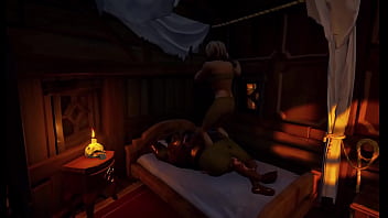 Happy sailor gets satisfied in sea of thieves