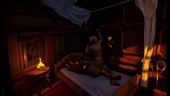 Happy sailor gets satisfied in sea of thieves