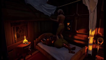 Happy sailor gets satisfied in sea of thieves