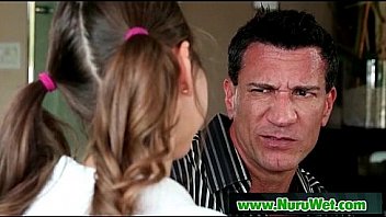 Nuru massage with busty asian masseuse and facial cumshot 23