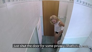 Blonde Patient Wanks And Fucks Doctors Cock thumbnail