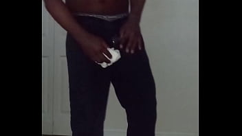 Restricted while cuming together and cleaning up after myself