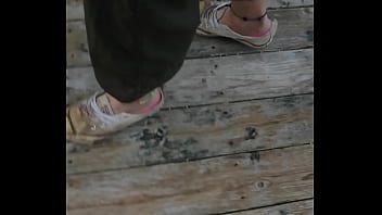 Dirty cummy sneakers