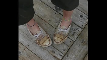 Dirty cummy sneakers