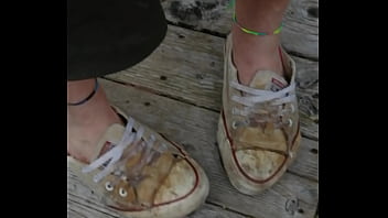 Dirty cummy sneakers