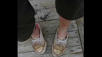 Dirty cummy sneakers