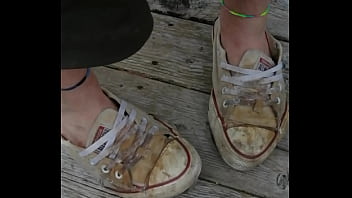 Dirty cummy sneakers